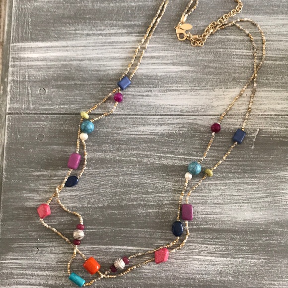 Chico's Jewelry - Chico’s multi stone necklace
